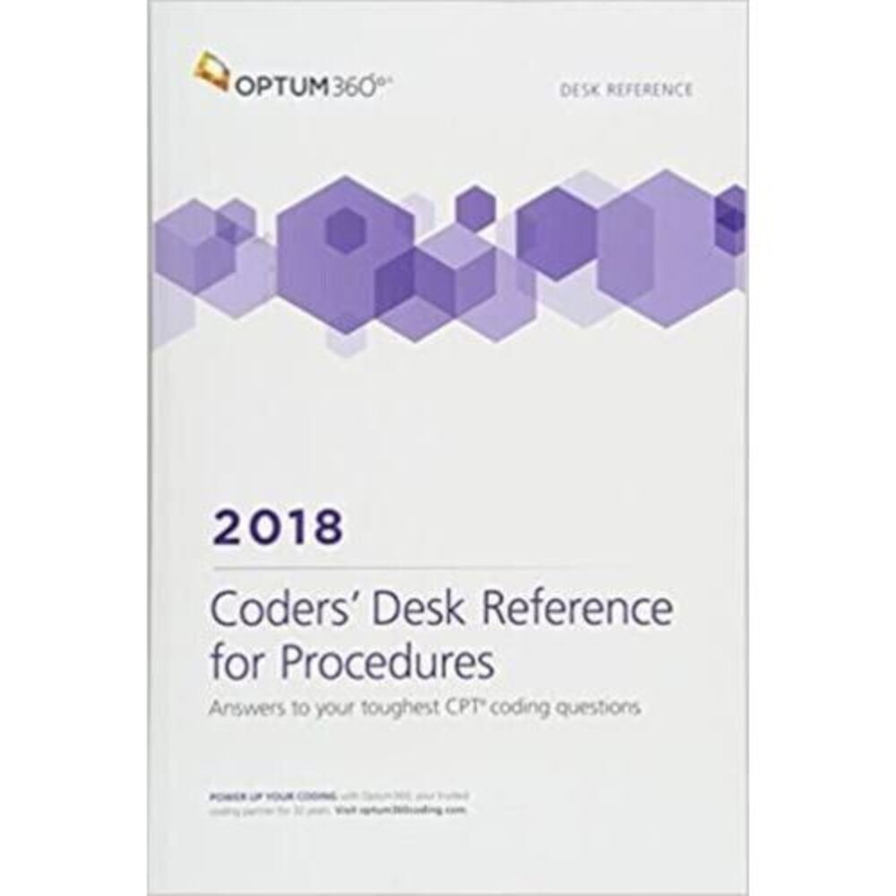 Coders Desk Reference for Procedures 2018 by Optum360‎